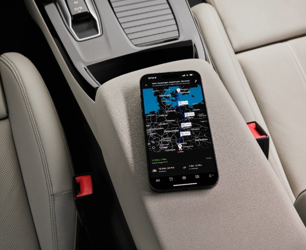 Imagen de mapa en teléfono para ubicar un taller Movento