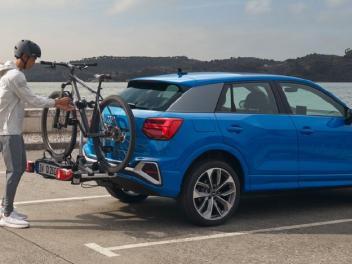 portabicis con remolque audi