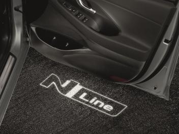 set iluminacion puerta delantera