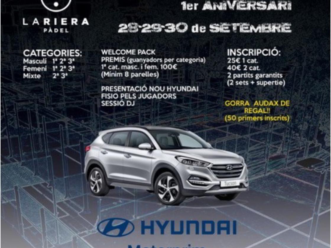 La Riera Pàdel celebra el torneo Hyundai Motorprim