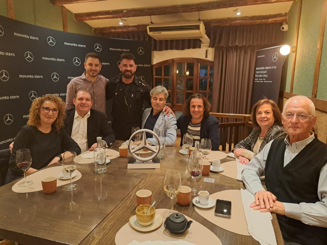 Movento Stern en la Taverna del Ciri del cocinero y presentador de televisión Marc Ribas