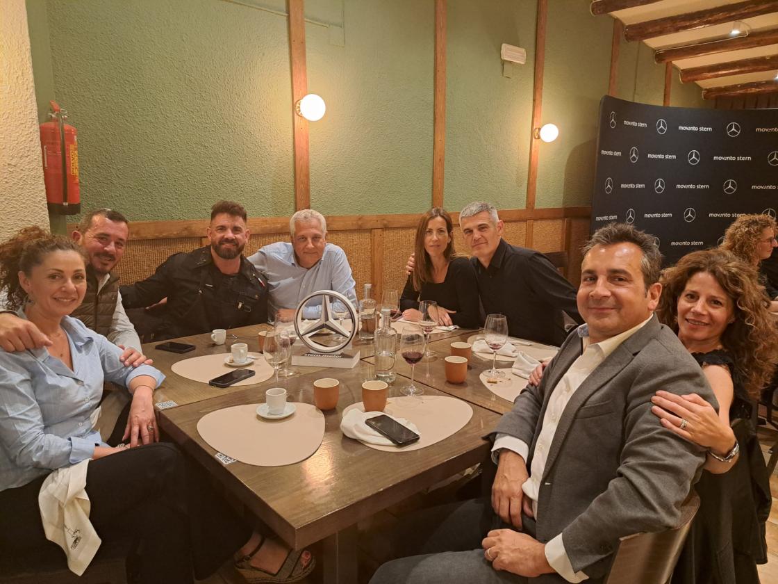 Movento Stern en la Taverna del Ciri del cocinero y presentador de televisión Marc Ribas