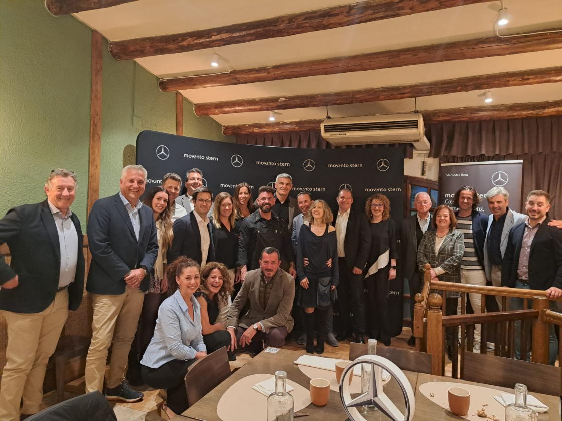 Movento Stern en la Taverna del Ciri del cocinero y presentador de televisión Marc Ribas