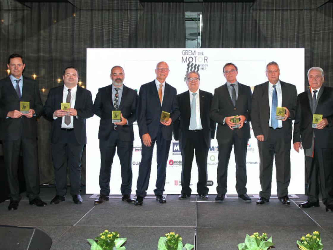 Movento en el 60è aniversari del Gremi del Motor