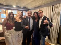 comida con embajadores