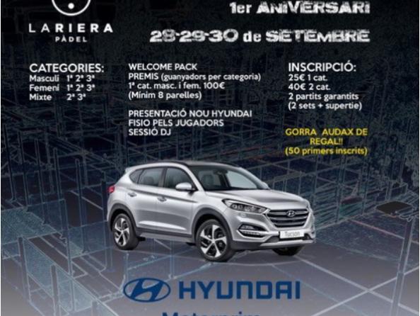 La Riera Pàdel celebra el torneig Hyundai Motorprim