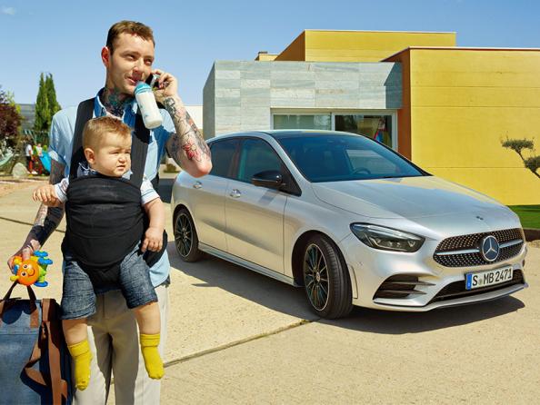 clase b, familia, mercedes-benz