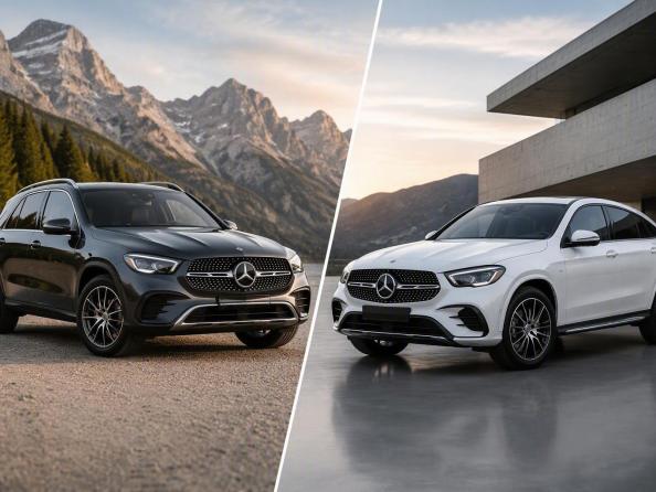 Mercedes GLC vs GLC Coupé