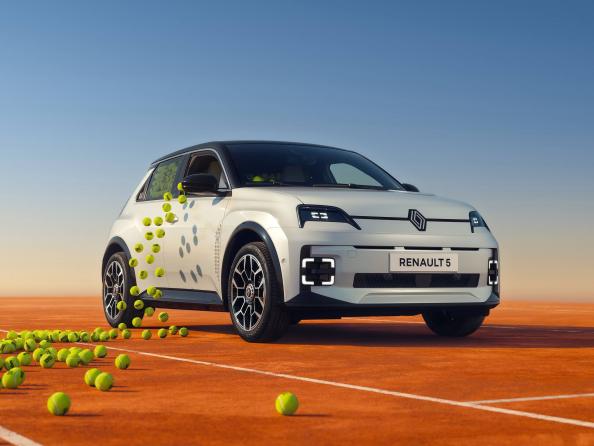 Renault 5 eléctrico Roland Garros