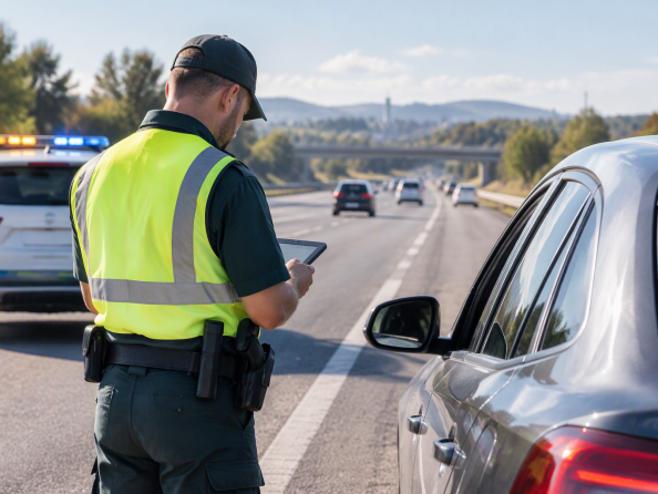 Multas de tráfico en España