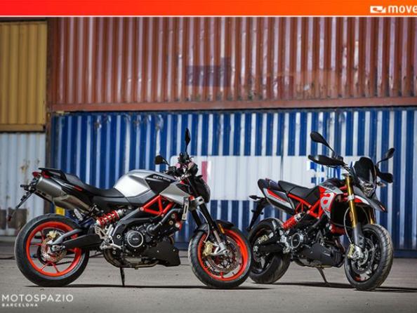 Aprilia Shiver Dorsoduro Carne A2 Motospazio Movento Barcelona
