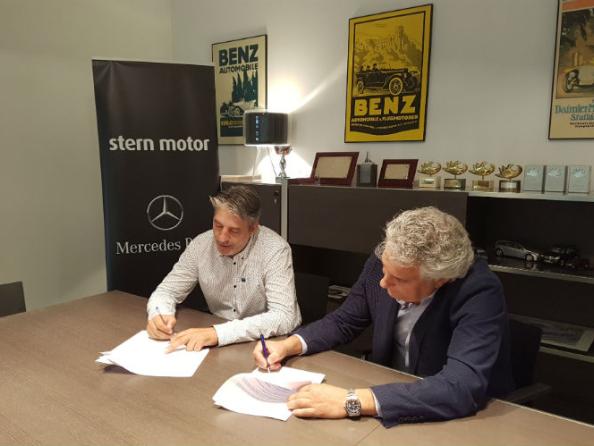 Patrocini de Stern Motor a Handbol Sant Quirze, Mercedes-Benz i smart